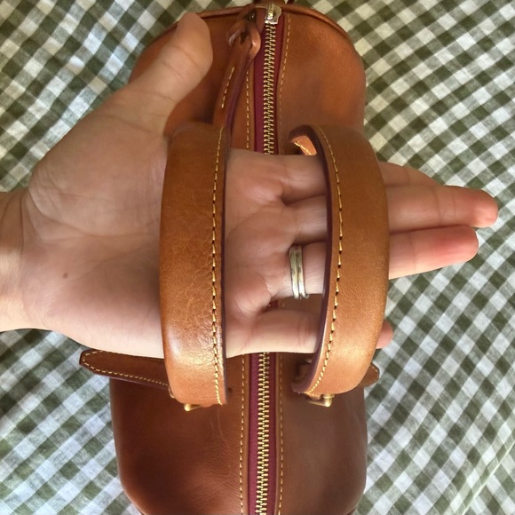 Dooney & Bourke Florentine Olivia Satchel in Natural π - Picture 9 of 12